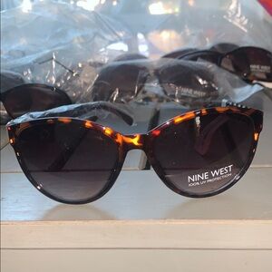 Nine West Tortoise Shell Women's Sunglasses
